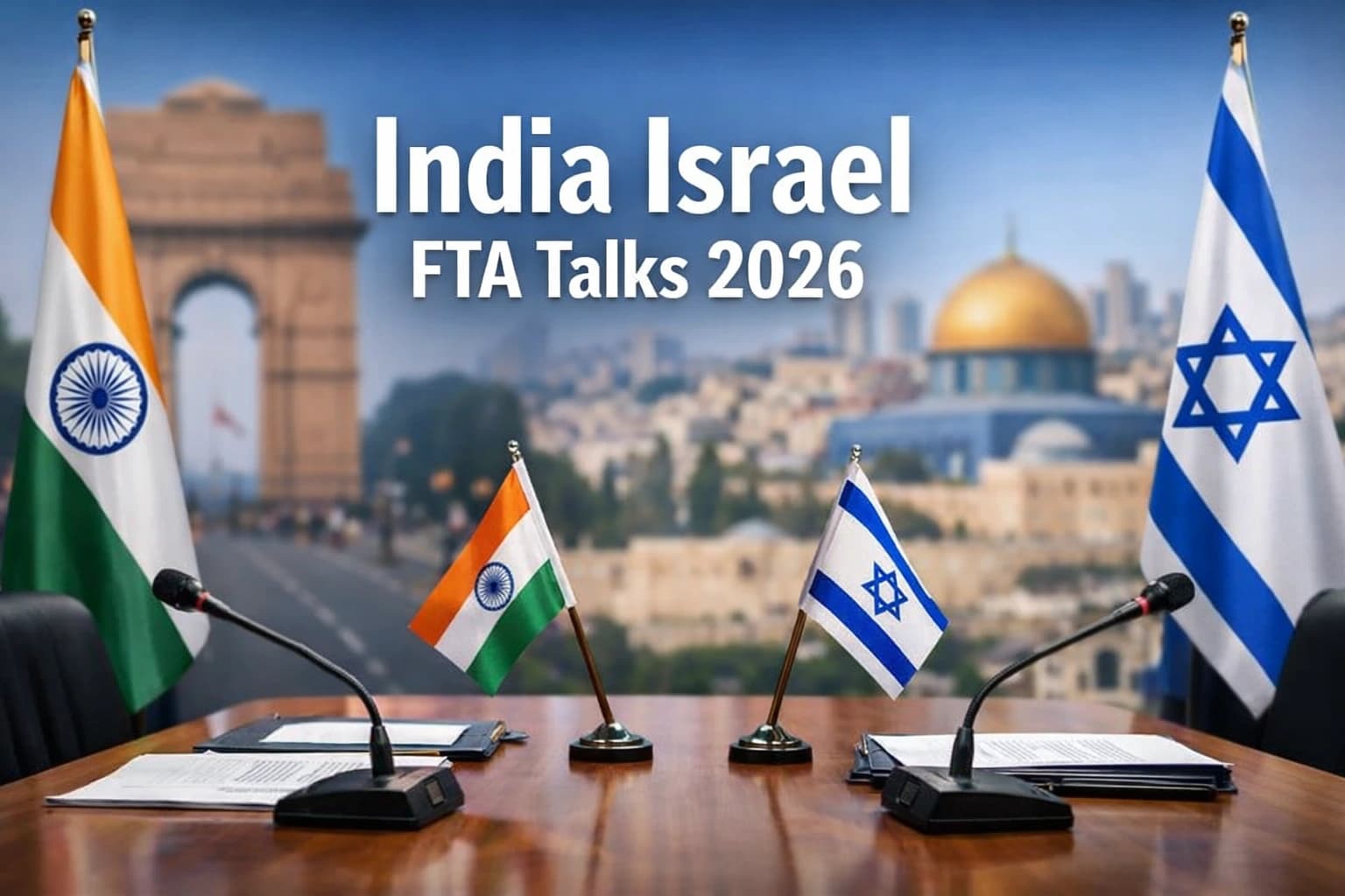 India-Israel FTA Talks Conclude as Trade Deal Gains Momentum