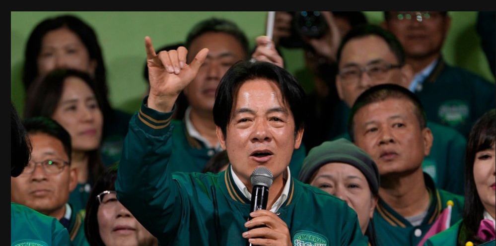Taiwan's Ruling Party Secures Third Term as Lai Ching-te, Proponent of Autonomy, Prevails in Presidential Vote Despite China's Opposition