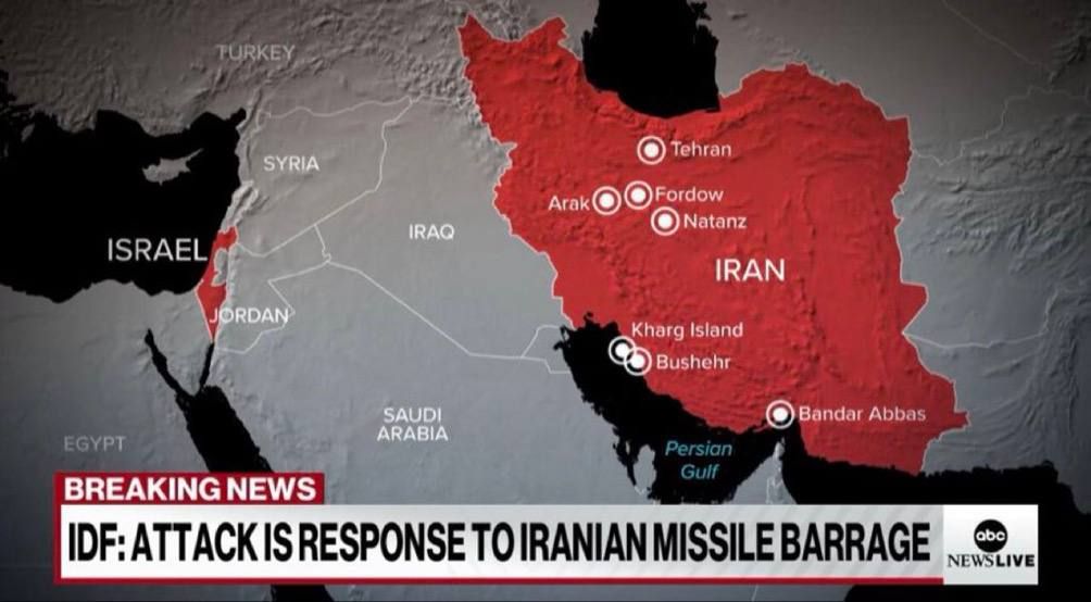 Initial Reports: Simultaneous Explosions Ripple Across Iran, Syria, and Iraq