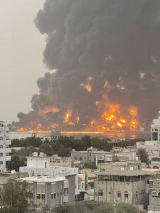 Israel Launches Airstrikes on Yemeni Houthis, Al-Hudaydah Port Affected