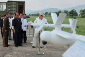 Kim Jong-un Oversees Testing of North Korea's New Kamikaze Drones