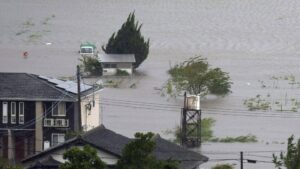 Typhoon Shanshan Wreaks Havoc in Japan: Six Dead, Hundreds Injured Amid Torrential Rains and Floods