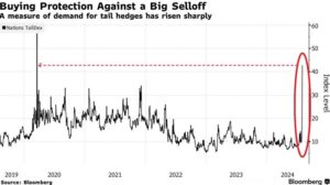 Investors Seek Crash Protection as TailDex Index Hits 2020 High