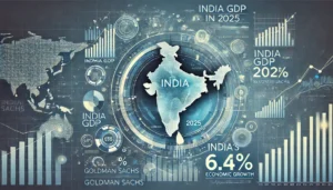 Goldman Sachs Lowers India's 2025 GDP Growth Forecast to 6.4% Amid Government Spending Cuts