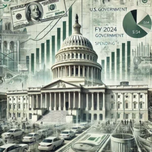 U.S. Government Spending in FY 2024: A Record $6.8 Trillion Budget with a $1.9 Trillion Deficit