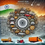 India’s Auto Industry Faces Challenges in August 2024: Retail Car Sales Drop Amid Unpredictable Weather