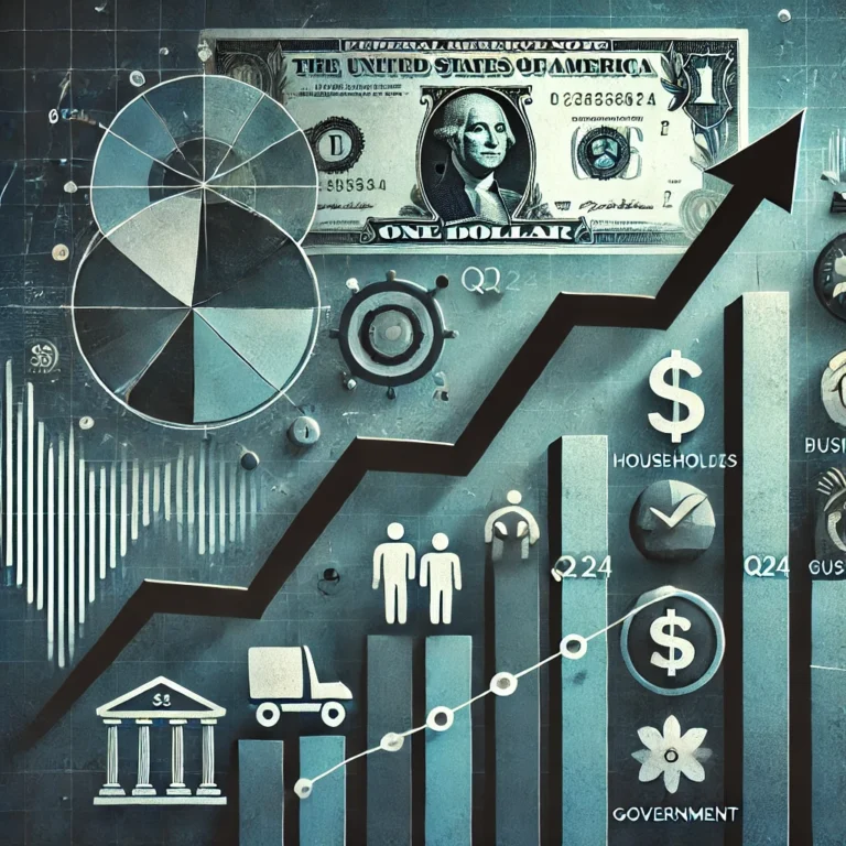 U.S. Debt Levels Surge in Q2 2024 Amid High Interest Rates and Inflation