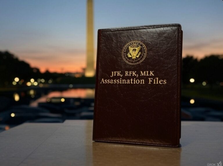 Donald Trump Signs Order to Declassify JFK, RFK, and MLK Assassination Records