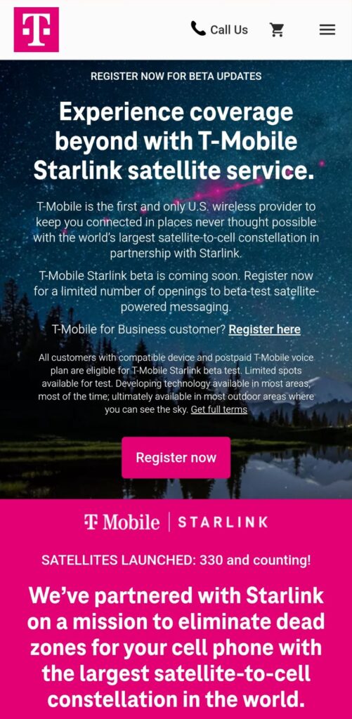 Apple, SpaceX, and T-Mobile Launch Starlink Satellite Support for iPhones