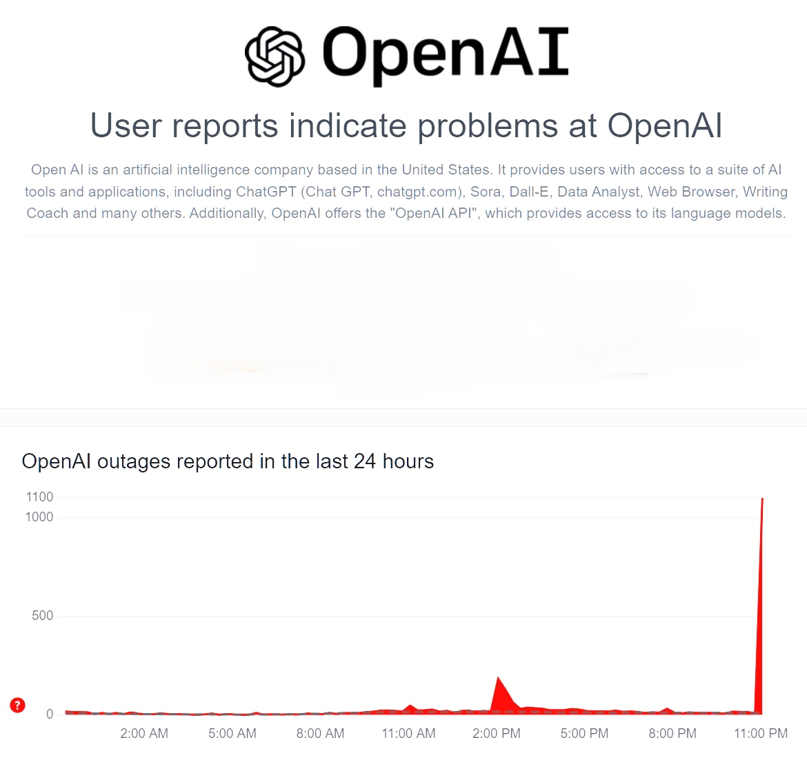 Global Outage of ChatGPT Leaves Millions of Users Unable to Access the Platform