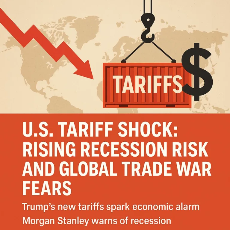 U.S. Tariffs Shock: Rising Recession Risk and Global Trade War Fears
