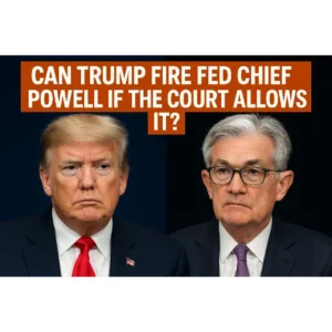 Can Trump Fire Fed Chief Powell If the Court Allows It?