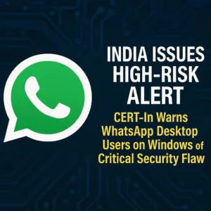 India Issues High-Risk Alert: CERT-In Warns WhatsApp Desktop Users on Windows of Critical Security Flaw