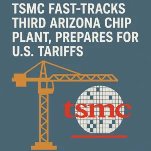 TSMC Fast-Tracks Third Arizona Chip Plant, Prepares for U.S. Tariffs