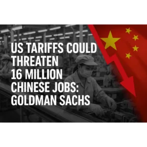 US Tariffs Could Threaten 16 Million Chinese Jobs: Goldman Sachs