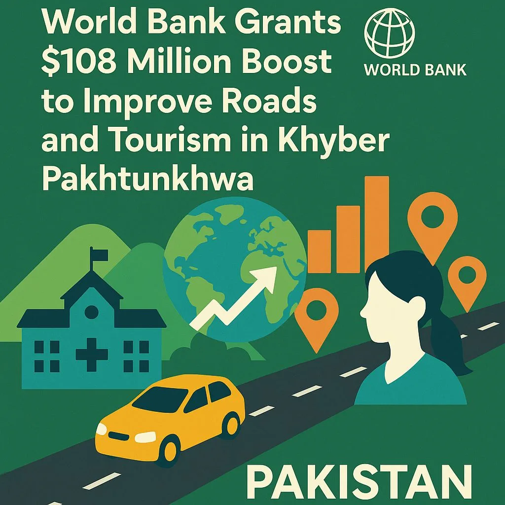 World Bank Grants $108 Million Boost to Improve Roads and Tourism in Khyber Pakhtunkhwa