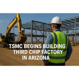 TSMC Begins Building Third Chip Factory in Arizona