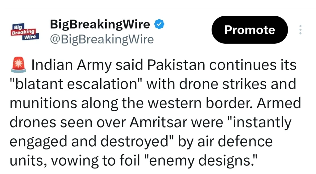 Tensions Between India and Pakistan Escalate Amid Military Attacks Tensions Between India and Pakistan Escalate Amid Military Attacks