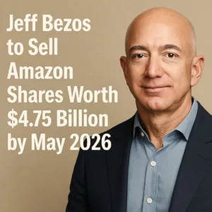 Jeff Bezos to Sell Amazon Shares Worth $4.75 Billion by May 2026