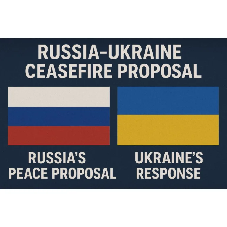 Russia-Ukraine Peace Proposal: Key Conditions, Prisoner Exchange, and Future Talks