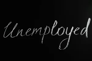 white lettering on black background