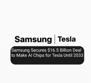 Samsung Signs $16.5 Billion Chip Deal With Tesla
