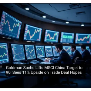 Goldman Sachs Raises MSCI China Index Target, Sees 11% Upside