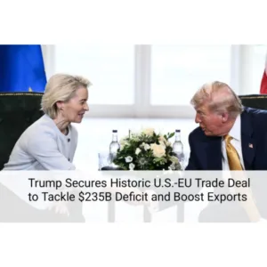 United States and European Union Sign Historic Trade Deal