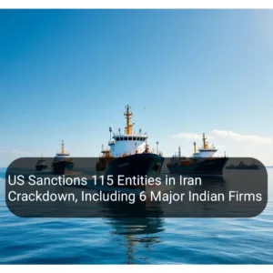 US Announces Largest Iran-Related Sanctions Since 2018; Indian Firms Among Targets