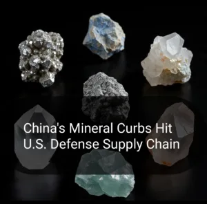 China’s Rare Earth Export Curbs Delay U.S. Defense Output, Raise Costs