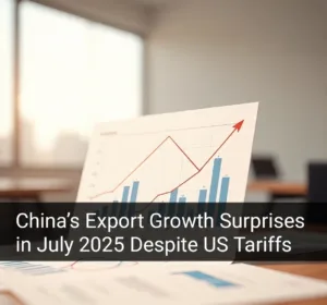 China’s Export Growth Surprises in July 2025 Despite US Tariffs