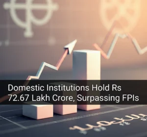 Domestic Institutions Surpass Foreign Investors in Indian Equity Holdings