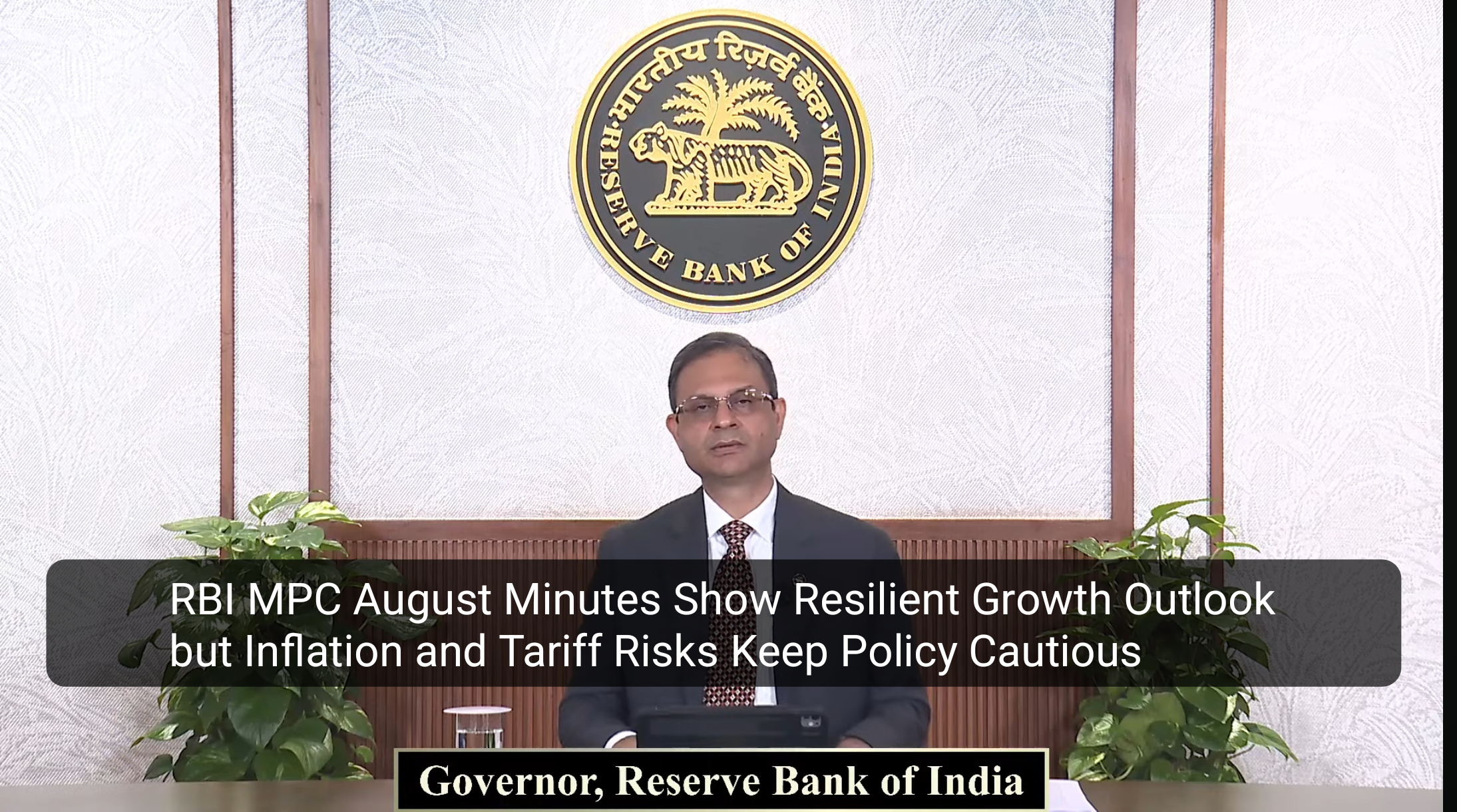 RBI MPC August Minutes Show Resilient Growth Outlook but Inflation and Tariff Risks Keep Policy Cautious