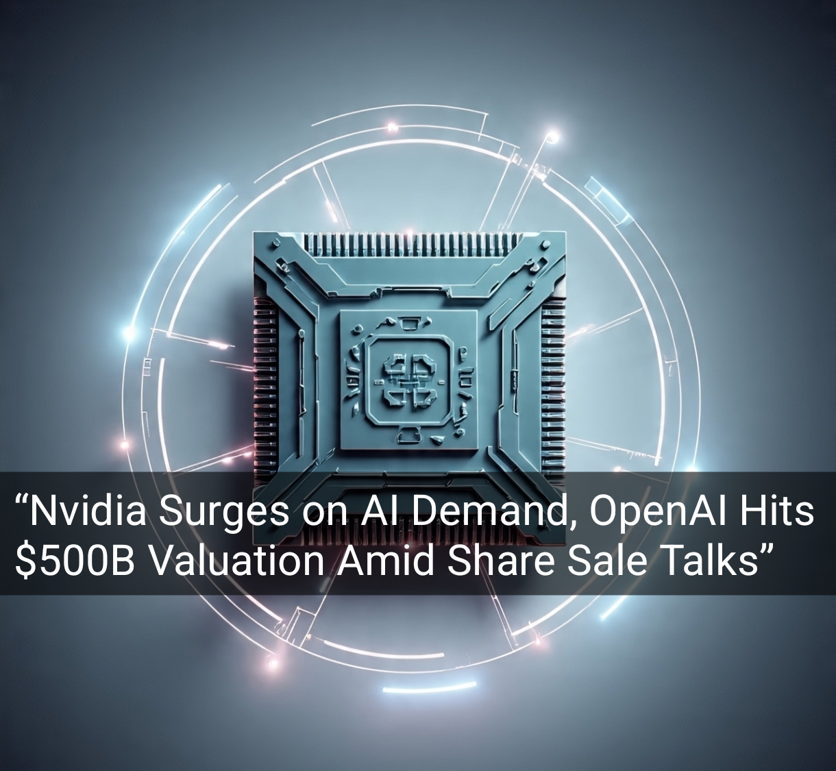 “Nvidia Surges on AI Demand, OpenAI Hits $500B Valuation Amid Share Sale Talks”