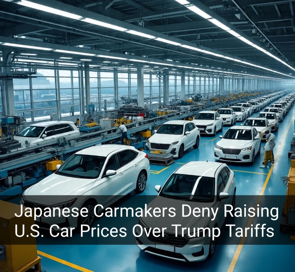 Japanese Carmakers Deny Raising U.S. Car Prices Over Trump Tariffs
