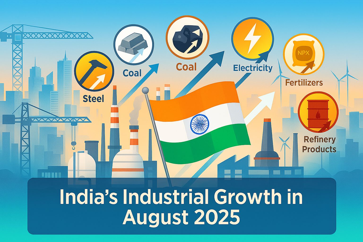 India's Core Sector Growth Accelerates in August 2025 1 Your Pulse on Stocks, Finance, Markets & the Global Economy India's Core Sector Growth Accelerates in August 2025