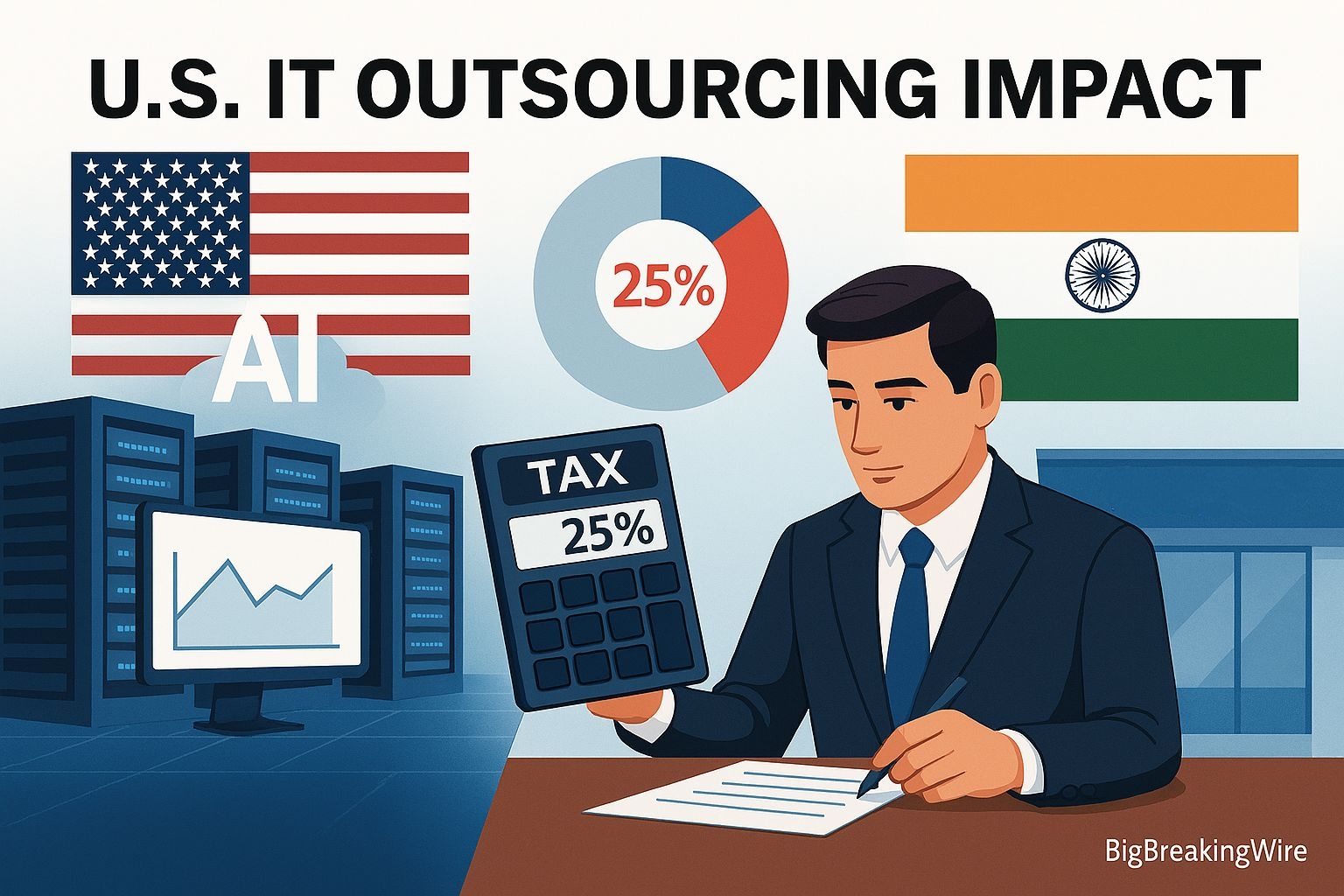 US HIRE Bill: 25% Tax on Outsourcing Could Impact IT Sector
