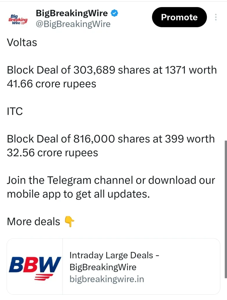 FIIs bought 81 cr, DIIs bought 329 cr 3 Your Pulse on Stocks, Finance, Markets & the Global Economy 1000138119 BigBreakingWire