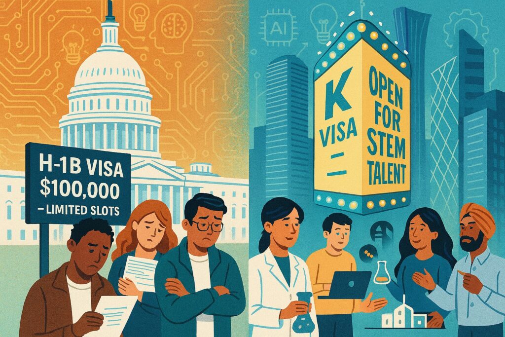 China Launches K Visa to Attract STEM Talent as Alternative to US H-1B Program
