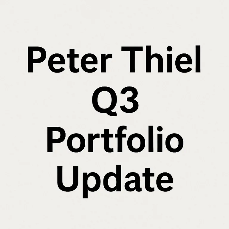 Peter Thiel Fully Exits Nvidia in Latest 13F Filing