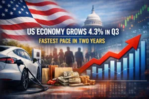 US Economy Grows 4.3% in Q3, Beating Expectations