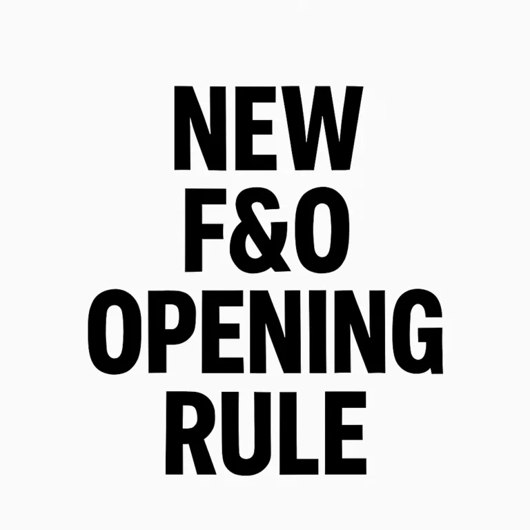 NSE New 15-Minute Pre-Open Session for F&O Trading: Simple Explanation