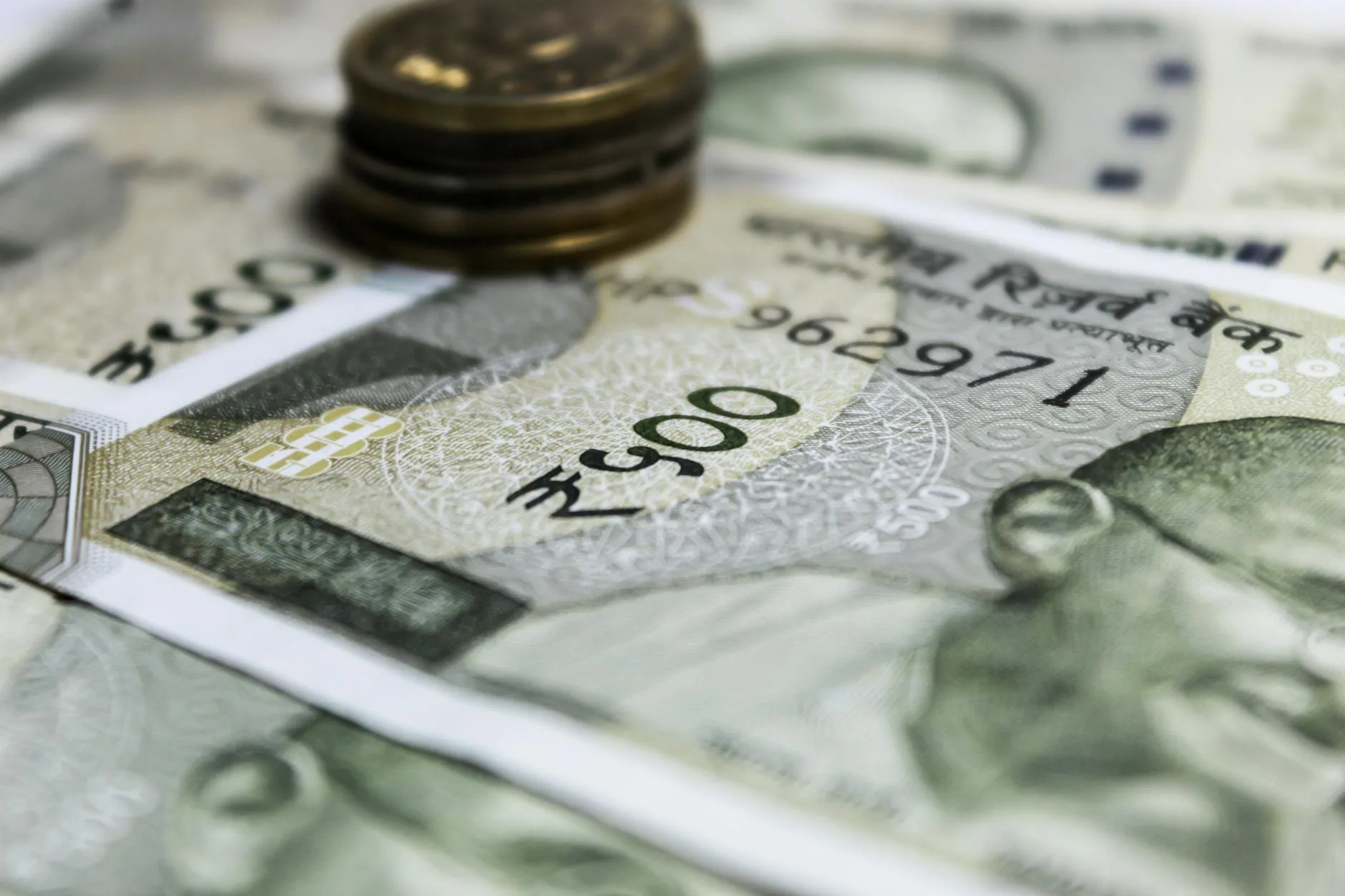 close up photo of coins and banknotes