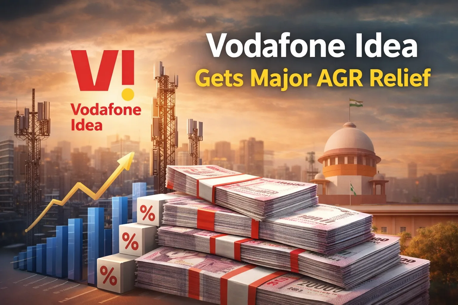 Vodafone Idea Gets Major AGR Relief From Government