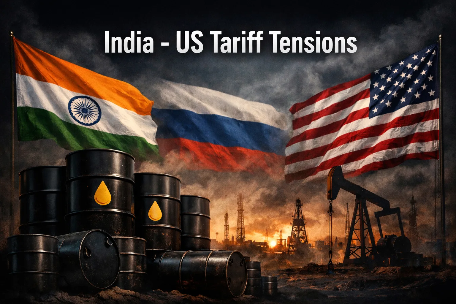 US Urges India to Cut Russian Oil Imports Before Tariff Relief