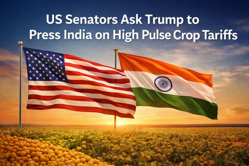 US Senators Ask Trump to Press India on High Pulse Crop Tariffs