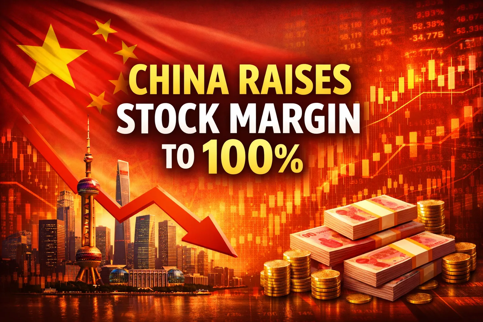 China Raises Stock Margin Requirement to 100%: What It Means for Markets and Investors