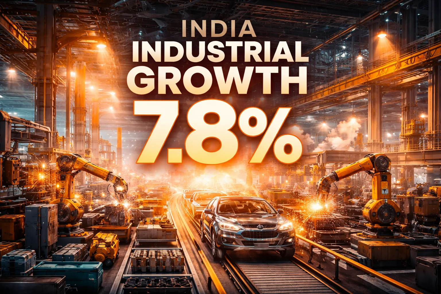 India’s Industrial Production Jumps 7.8% in December 2025 - Strongest Growth in Over 2 Years