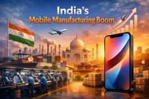 India Mobile Phone Manufacturing Set to Touch New Highs by FY26