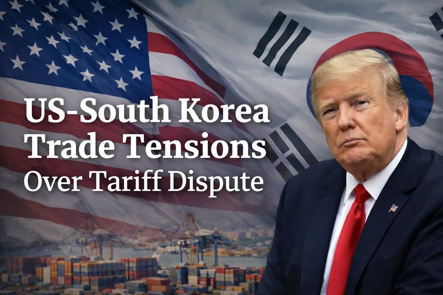 US South Korea Trade Tensions Rise Over Tariff Dispute